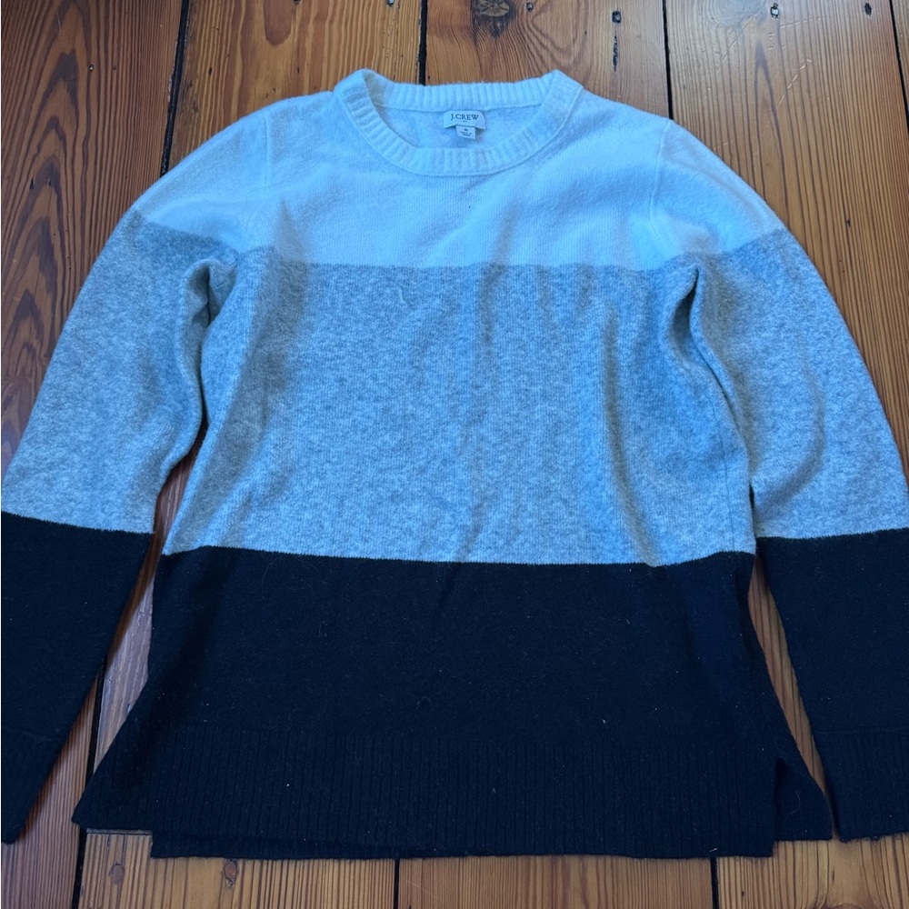 J Crew Women’s Colorblock Sweater
